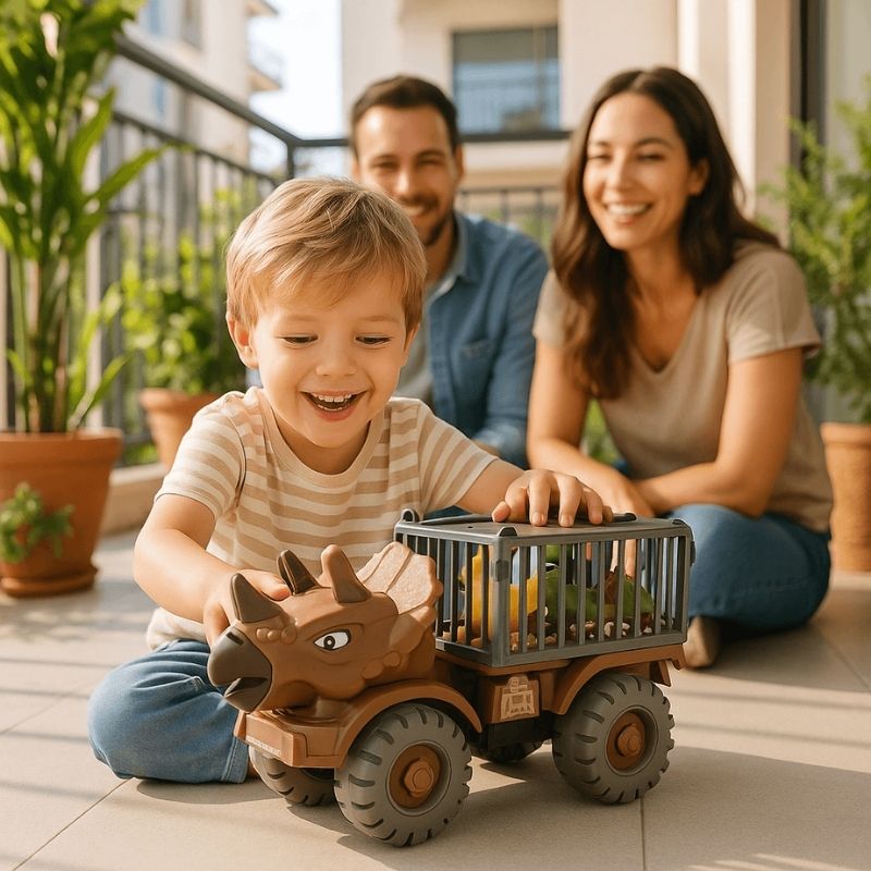 un-enfant-joue-sur-le-patio-avec-maman-papa