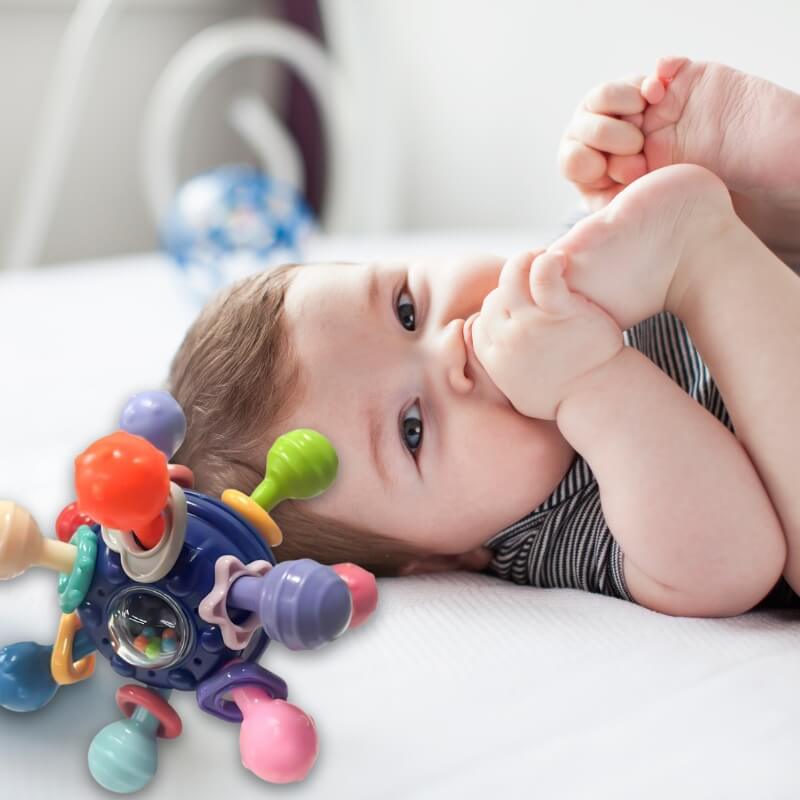 BALLE SENSORIELLE BÉBÉ | TENTABULLE™
