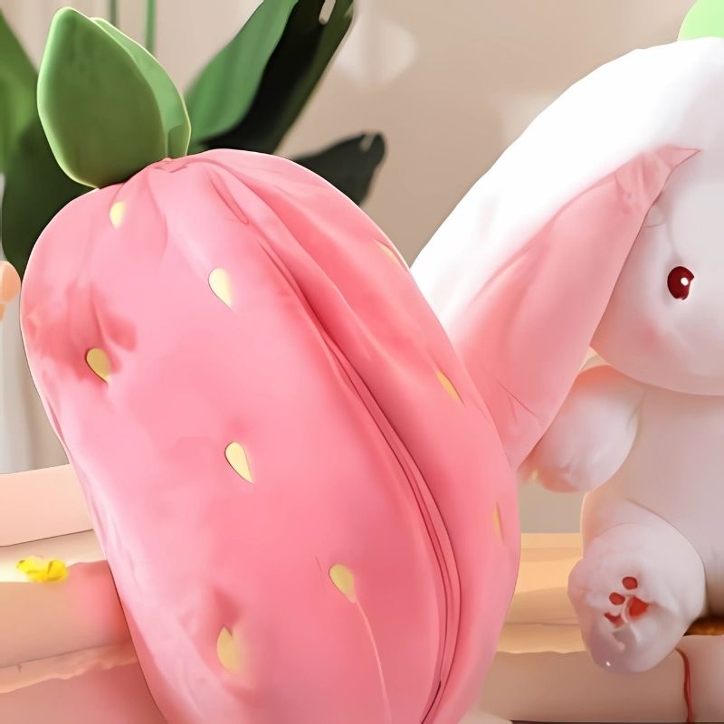 grandes-oreilles-rose-fraise-lapin-blanc-peluche