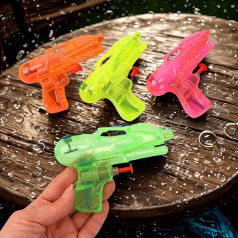 mini-pistolets-a-eau-aux-couleurs-vives-idĂ©ales-pour-fĂȘte-d'enfant