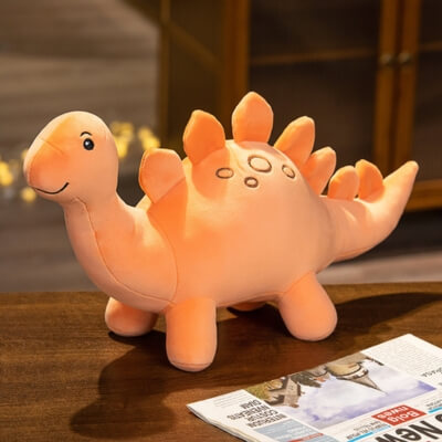 peluche-dinosaure-orange