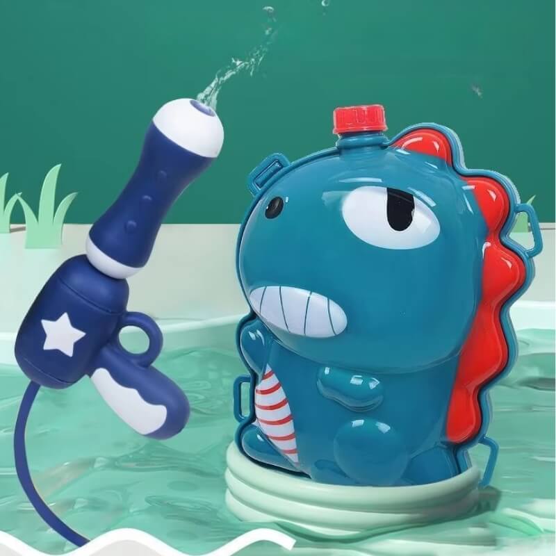 dinosaure-grand-réservoir-pistolet-poussoir-jouet-de-plage
