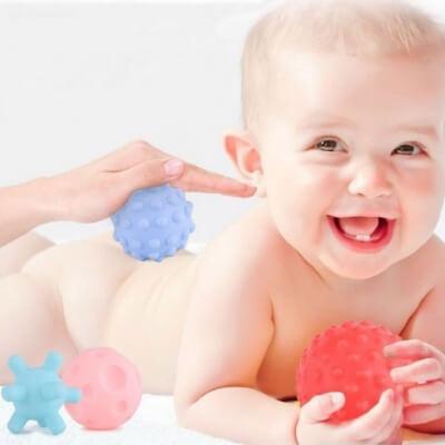 EBTOOLS jouet de balle sensorielle pour bébé Baby Sensory Balls