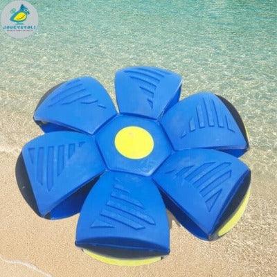     Ballon-frisbee-bleu
