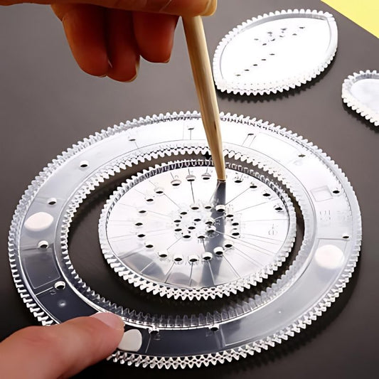 Spirographe-avec-feuille-à-gratter-robuste-dessin