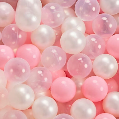 balles pour piscine blanche rose transparente pour fête fille