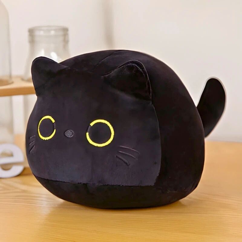 chat kawaii petit taille 25 centimètres de diamètre