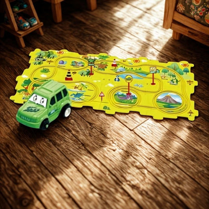 puzzle-piste-de-course-jouet-15-pièces
