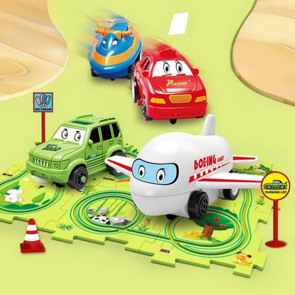 puzzle-piste-avion-voiture-motomarine-camion