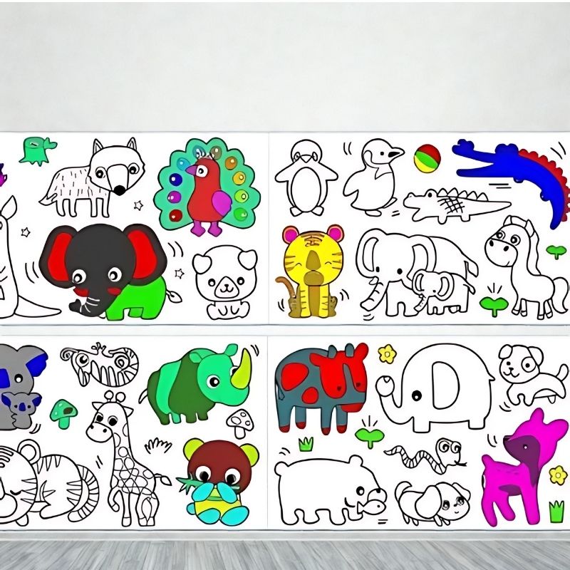 animal-à-colorier-animaux-mignons-à colorier