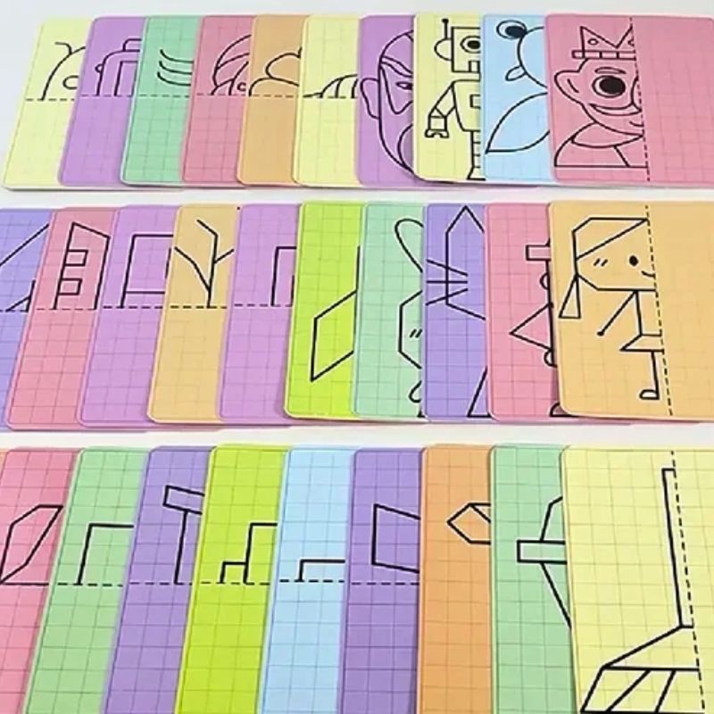 dessin facile exercice symétrie pour enfants