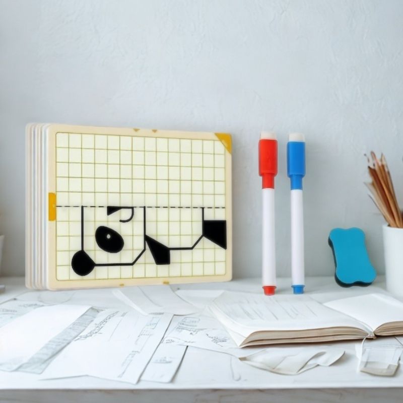 dessin facile feuilles crayon efface pour enfant