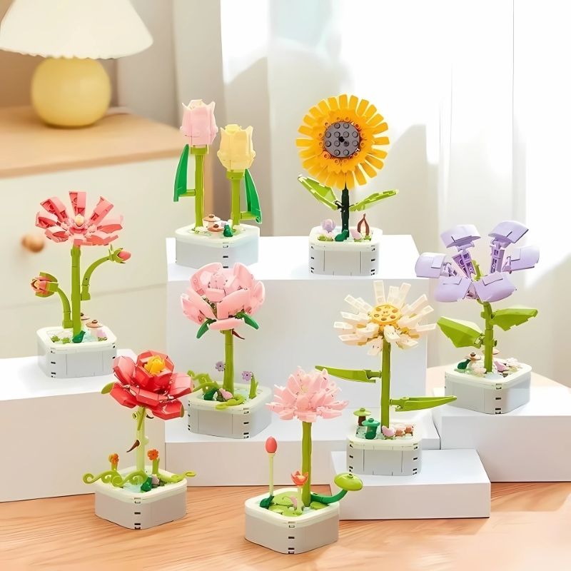 bouquet-décoratif-fleurs-en-plastique-enfant