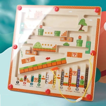 jeu-magnétique-tri-des-couleurs-stylet-billes