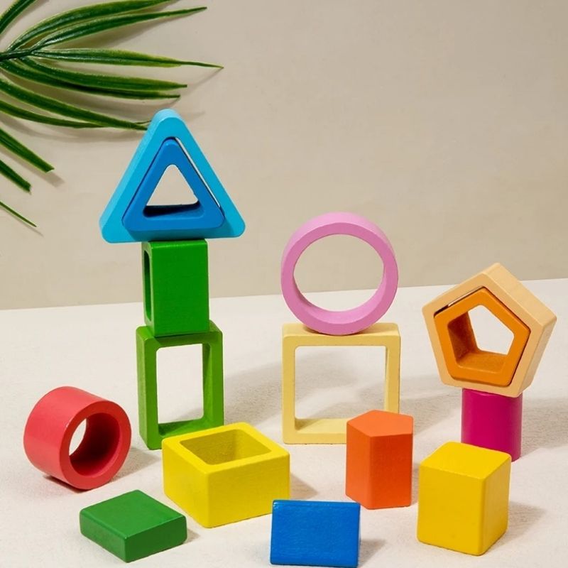 jouet bois montessori puzzle bebe 2 ans