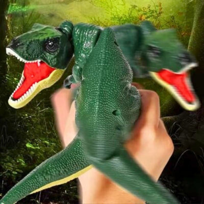 jouet dinosaure articulé vert t rex à gâchette