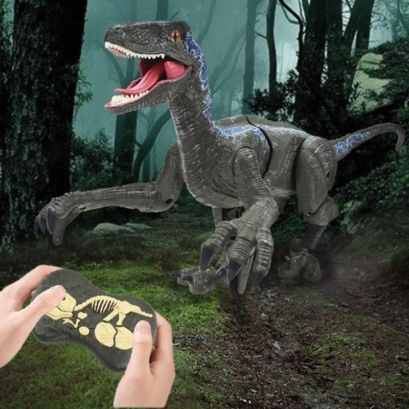 jouet dinosaure grand raptor télécommandé