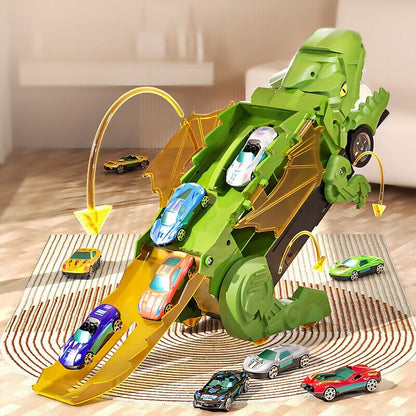 jouet-dinosaure-piste-de-course