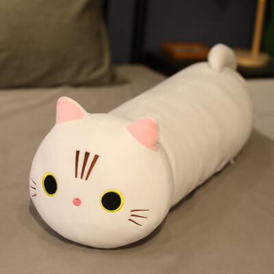 peluche-chat-japonais-blanc