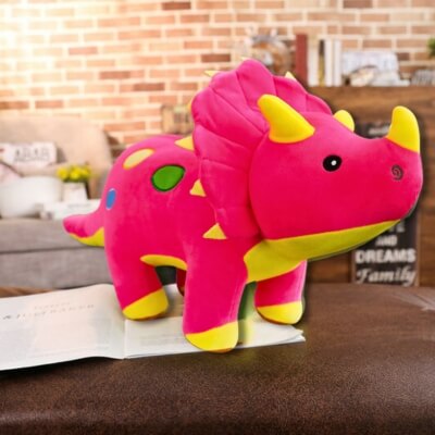 peluche-dinosaure-grande-rose