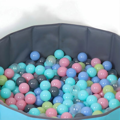 piscine a balle bebe 80 cm diamètre bleu pliable