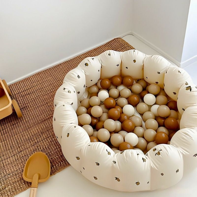 piscine a balle bebe stylée gonflable