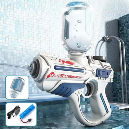 pistolet-à-eau-électrique-modèle-rechargeable-bleu-et-blanc