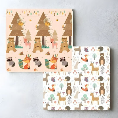 tapis bébé réversible confortable motifs magnifiques