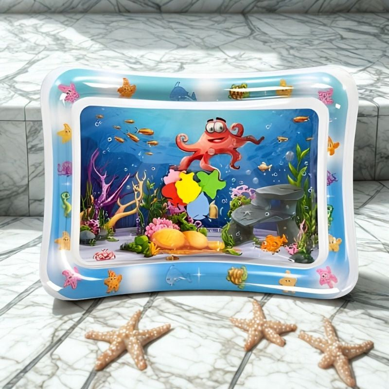 tapis d'activité pour bébé jeu d'eau tapis d'eau poulpe