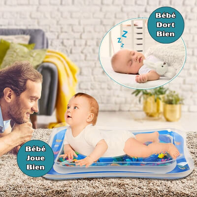 tapis-d'eau-bébé-jeu-sol