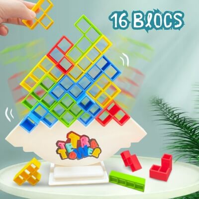 TETRA-TOWER™ | JEU D'ÉQUILIBRE | PUZZLE 3D